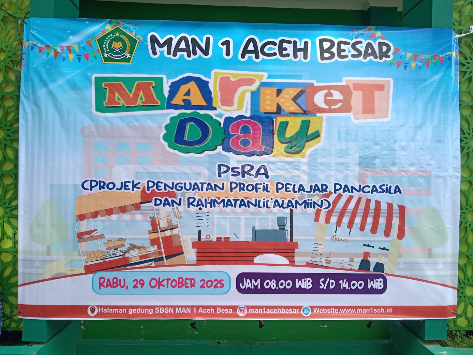 KEGIATAN MARKET DAY DI MAN 1 ACEH BESAR KEGIATAN MARKET DAY DI MAN 1 ACEH BESAR